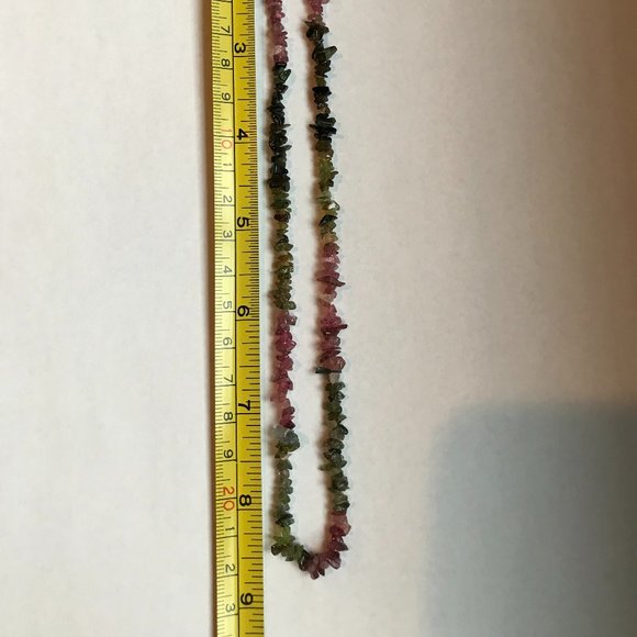 Tourmaline Necklace Multi Color - Picture 3 of 5
